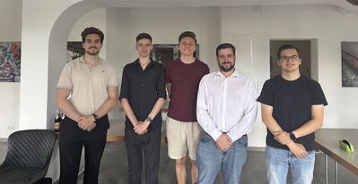 Foto (c) SPD Tuttlingen – (von links) Meriton, Fabian Riedel, Gasan Gusejnov, Mario Caraggiu und Tiark Tiwary